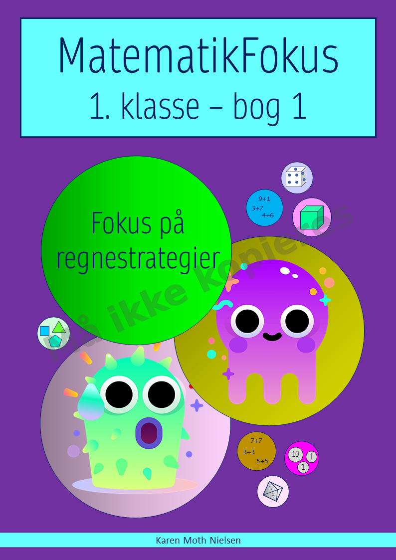 Forside til Regnestrategier trin for trin bog 1